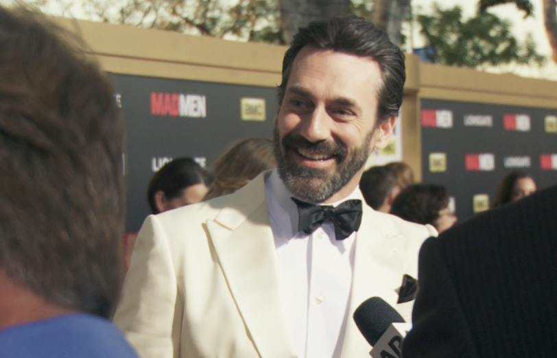 Jon Hamm of Mad Men on the Red Carpet